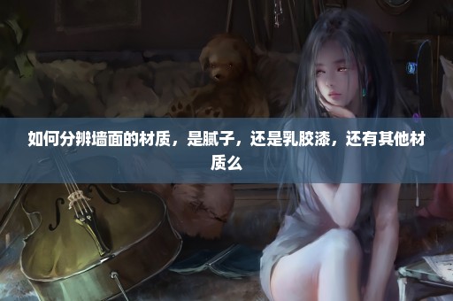 如何分辨墙面的材质，是腻子，还是乳胶漆，还有其他材质么