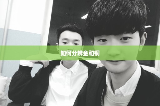 如何分辨金和铜