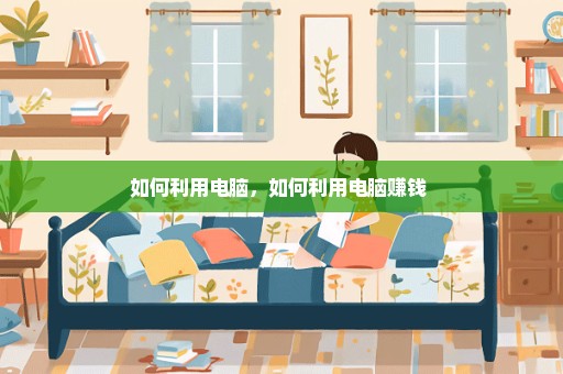 如何利用电脑，如何利用电脑赚钱 