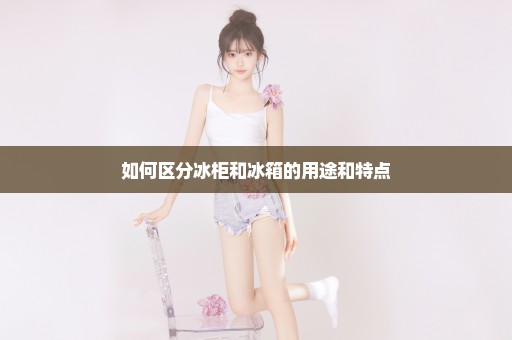 如何区分冰柜和冰箱的用途和特点