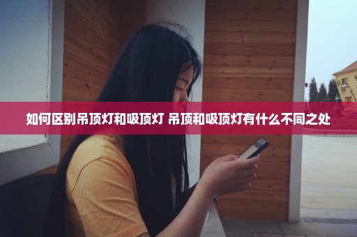 如何区别吊顶灯和吸顶灯 吊顶和吸顶灯有什么不同之处