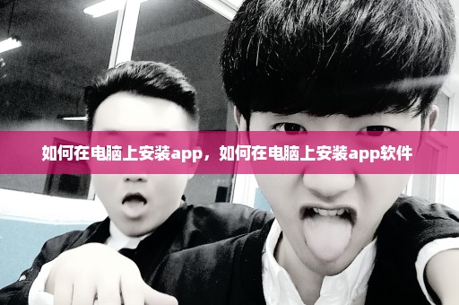 如何在电脑上安装app，如何在电脑上安装app软件 
