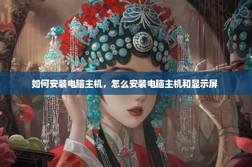 如何安装电脑主机，怎么安装电脑主机和显示屏 