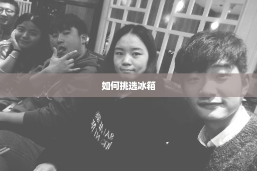 如何挑选冰箱
