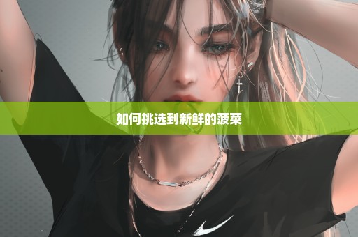 如何挑选到新鲜的菠菜