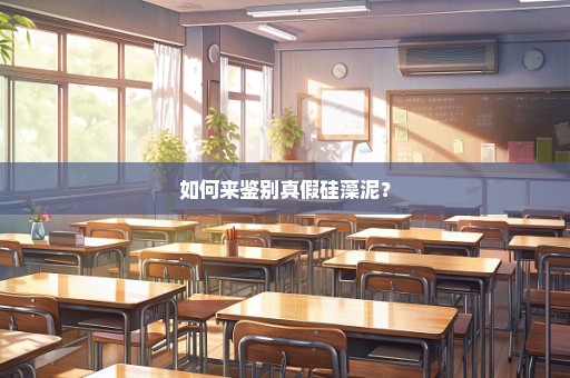 如何来鉴别真假硅藻泥？