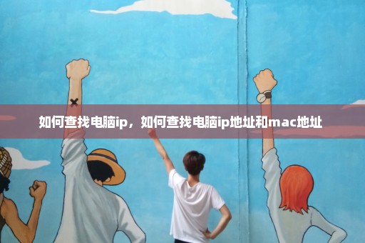 如何查找电脑ip，如何查找电脑ip地址和mac地址 