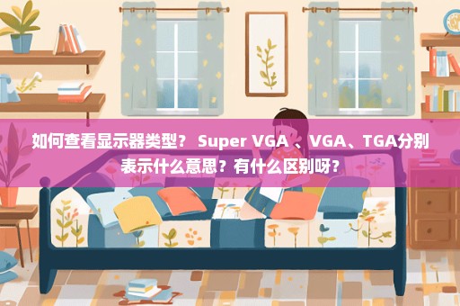 如何查看显示器类型？ Super VGA 、VGA、TGA分别表示什么意思？有什么区别呀？