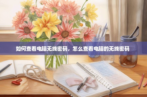 如何查看电脑无线密码，怎么查看电脑的无线密码 