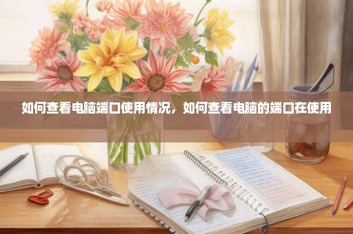 如何查看电脑端口使用情况，如何查看电脑的端口在使用 