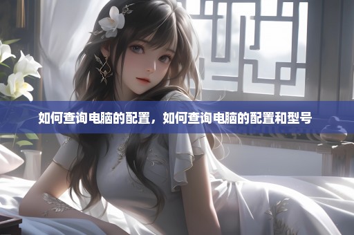 如何查询电脑的配置，如何查询电脑的配置和型号 