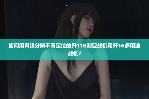 如何用肉眼分辨不同定位的歼11B制空战机和歼16多用途战机？