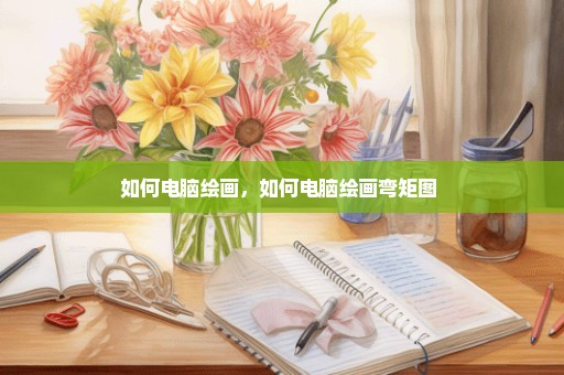 如何电脑绘画，如何电脑绘画弯矩图 