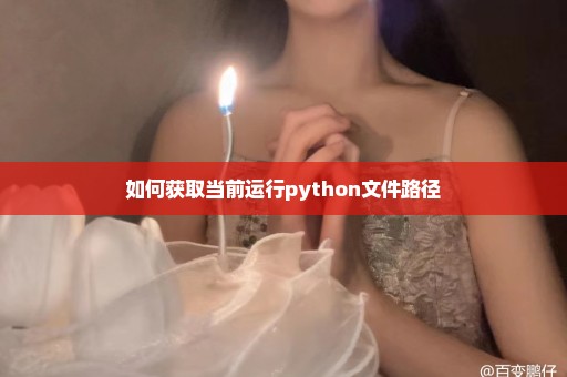 如何获取当前运行python文件路径