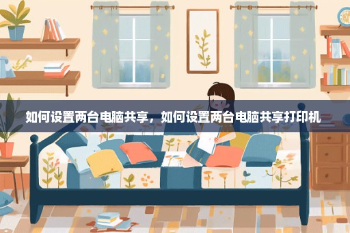 如何设置两台电脑共享，如何设置两台电脑共享打印机 