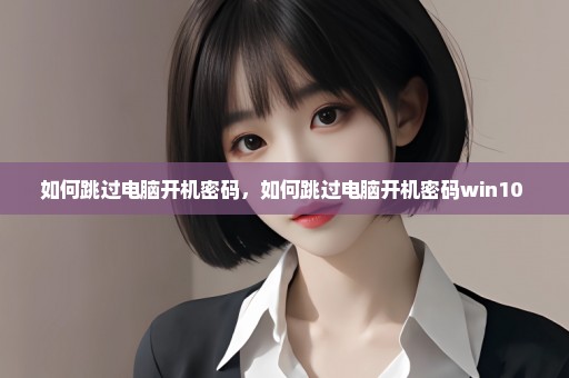 如何跳过电脑开机密码，如何跳过电脑开机密码win10 