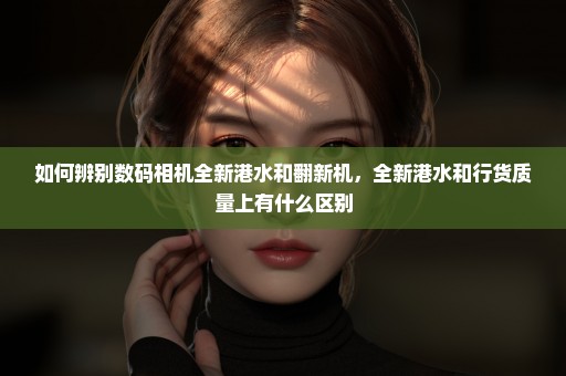如何辨别数码相机全新港水和翻新机，全新港水和行货质量上有什么区别
