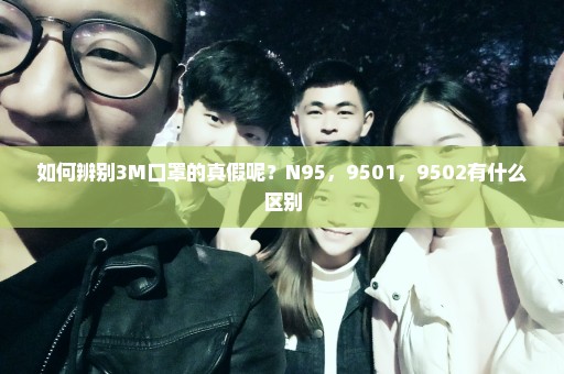 如何辨别3M口罩的真假呢？N95，9501，9502有什么区别