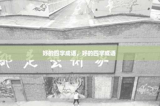 妤的四字成语，妤的四字成语 