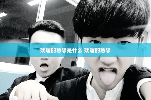 妩媚的意思是什么 妩媚的意思