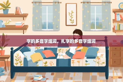 字的多音字组词，扎字的多音字组词 