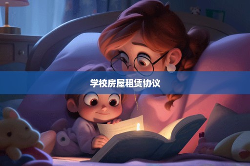 学校房屋租赁协议