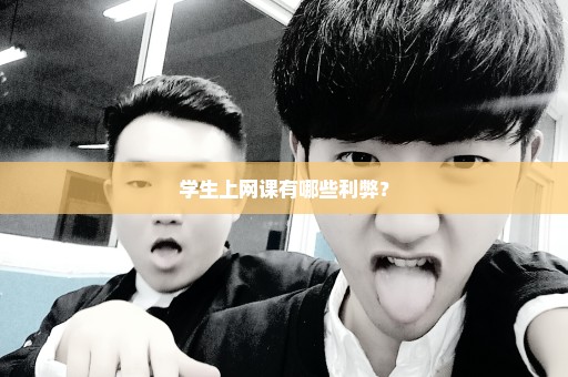 学生上网课有哪些利弊？
