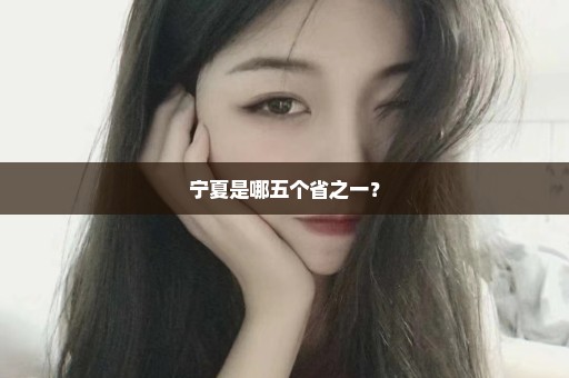 宁夏是哪五个省之一？