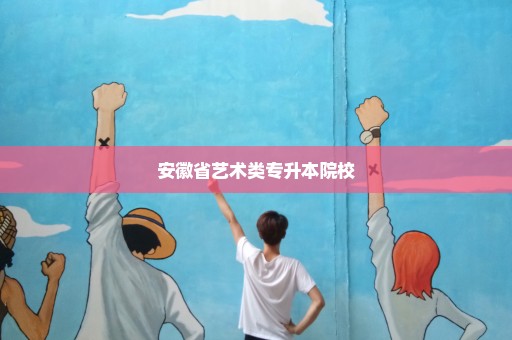 安徽省艺术类专升本院校
