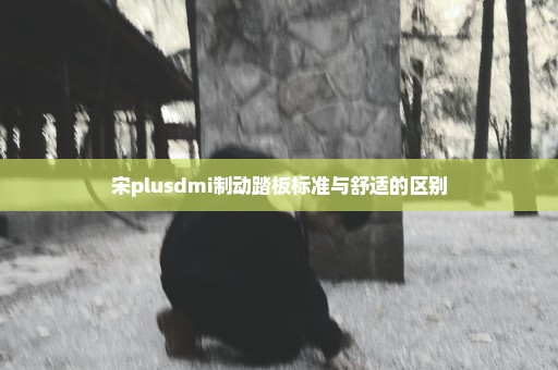 宋plusdmi制动踏板标准与舒适的区别