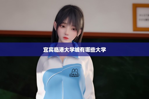 宜宾临港大学城有哪些大学