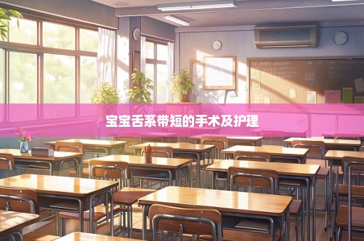 宝宝舌系带短的手术及护理