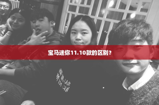 宝马迷你11.10款的区别？