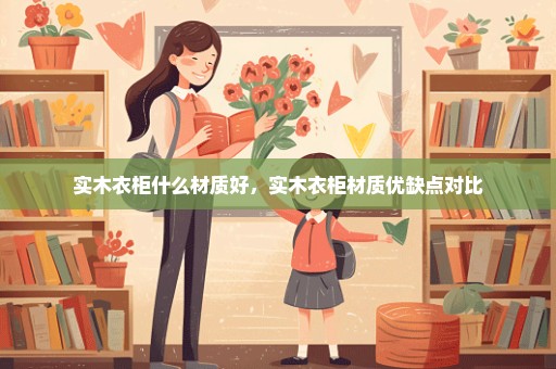 实木衣柜什么材质好，实木衣柜材质优缺点对比