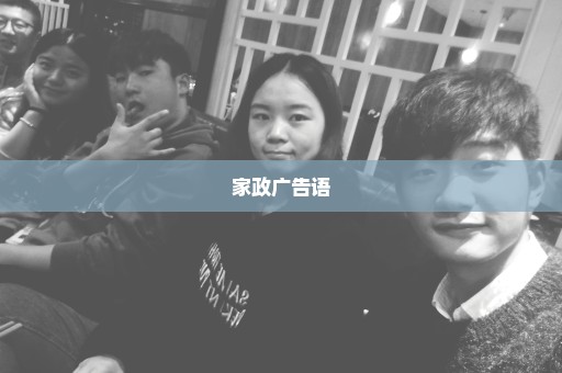 家政广告语