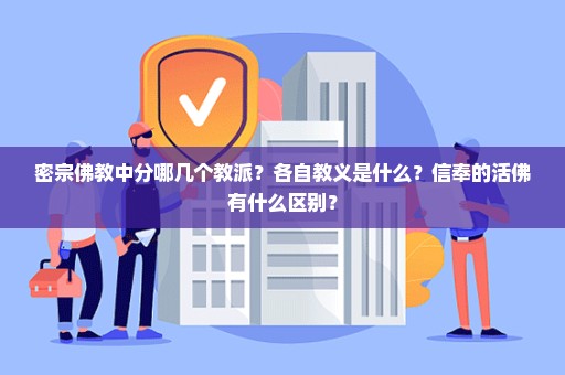 密宗佛教中分哪几个教派？各自教义是什么？信奉的活佛有什么区别？