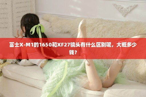 富士X-M1的1650和XF27镜头有什么区别呢，大概多少钱？