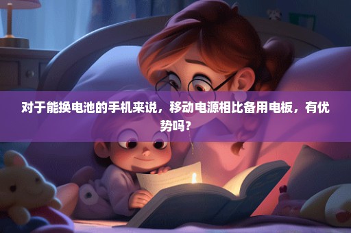 对于能换电池的手机来说，移动电源相比备用电板，有优势吗？