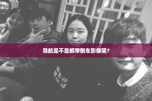 导航是不是都带倒车影像呢？