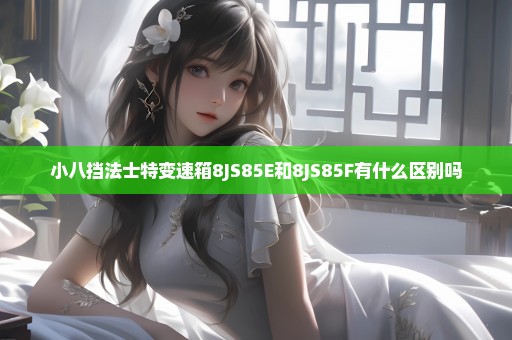 小八挡法士特变速箱8JS85E和8JS85F有什么区别吗