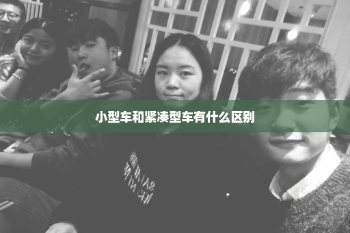 小型车和紧凑型车有什么区别