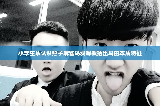 小学生从认识燕子麻雀乌鸦等概括出鸟的本质特征
