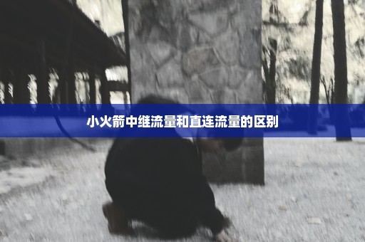 小火箭中继流量和直连流量的区别