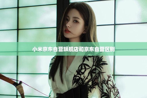 小米京东自营旗舰店和京东自营区别