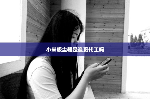 小米吸尘器是追觅代工吗