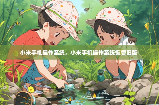 小米手机操作系统，小米手机操作系统恢复旧版 
