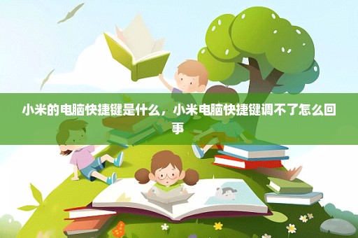 小米的电脑快捷键是什么，小米电脑快捷键调不了怎么回事 