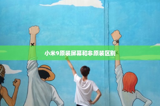小米9原装屏幕和非原装区别