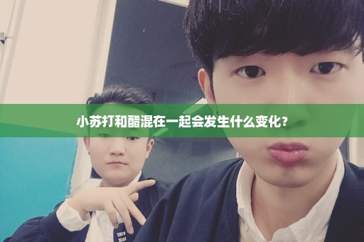 小苏打和醋混在一起会发生什么变化？