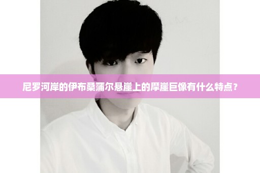尼罗河岸的伊布桑蒲尔悬崖上的摩崖巨像有什么特点？